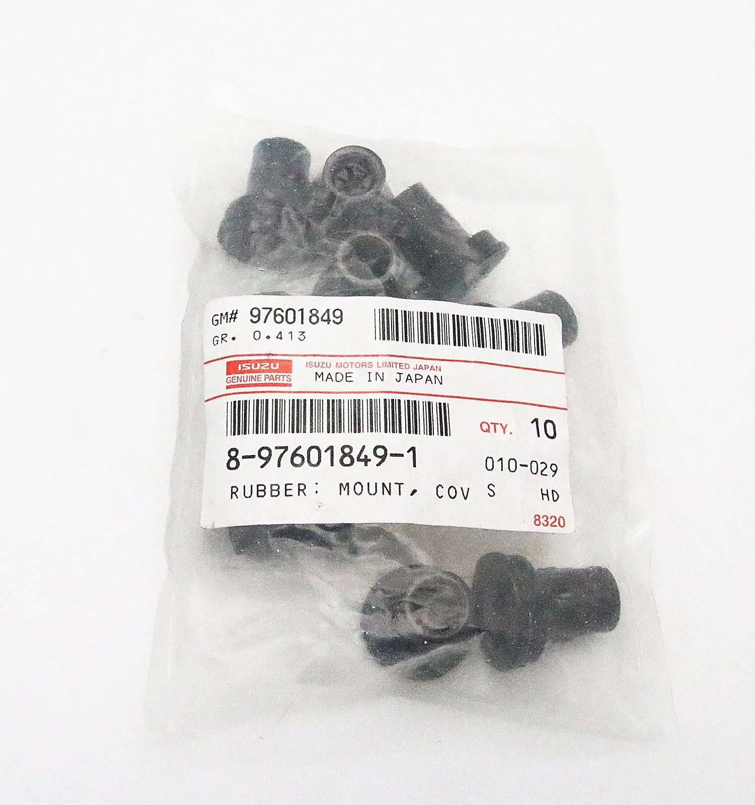 

8976018491 8-97601849-1for FRR EXR FSR FTR FVR 6WG1 6HK1 Valve rubber cover