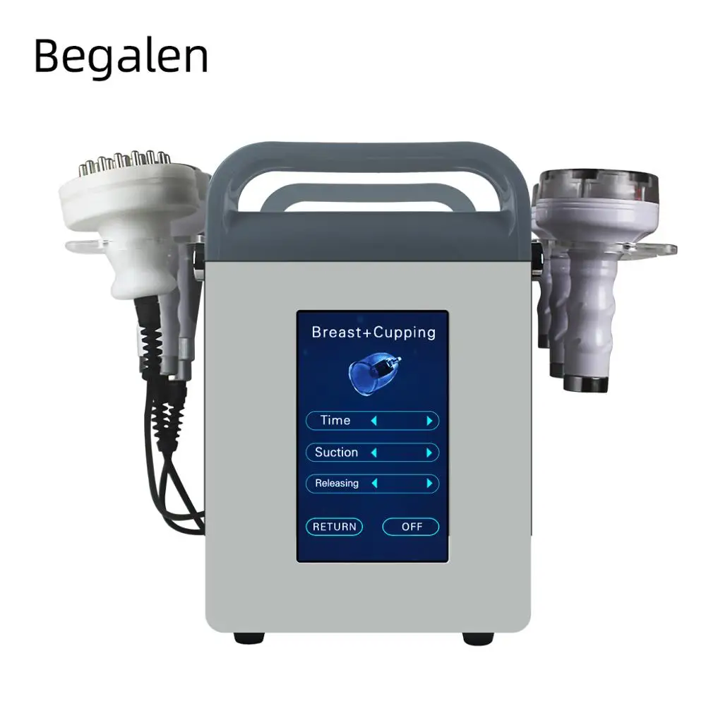  Multi-function Face Lift Ultrasonic Cavitation 5D Carving Instrument Rf Vacuum body shaping Slimmin