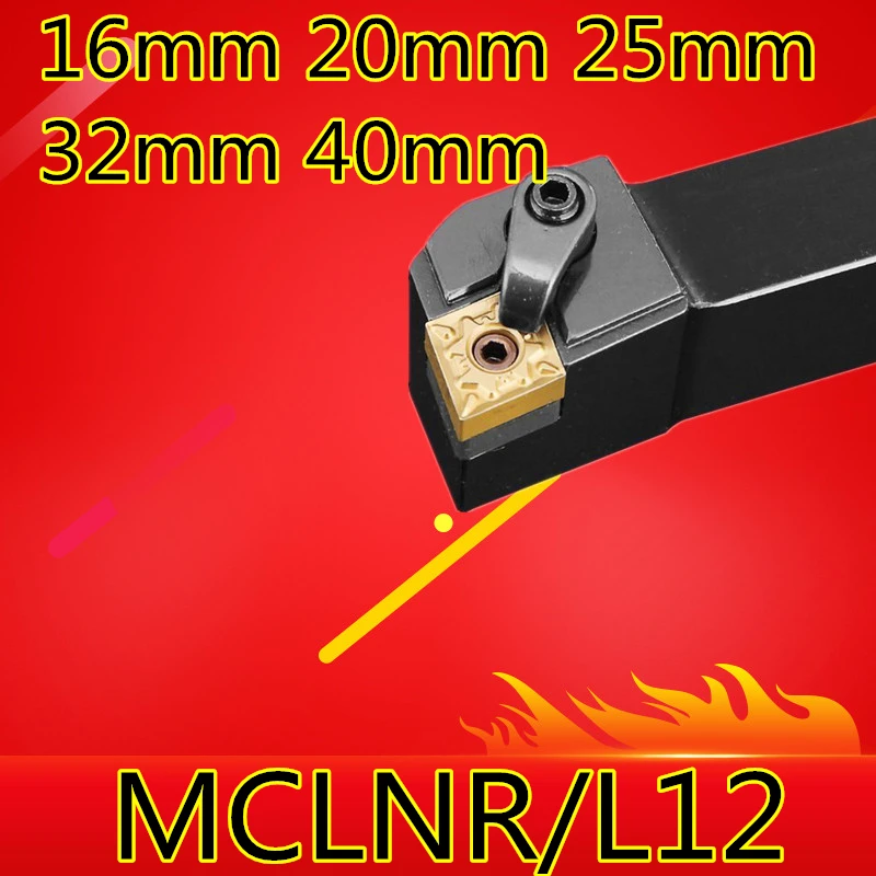

Angle 95 MCLNR1616H12 MCLNR2020K12 MCLNR2525M12 MCLNR3232P12 MCLNR2525M16 MCLNR3232P16/19 MCLNL1616h12 MCLNL CNC Turning tools