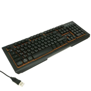 

Keyboard Dialog KGK-21U Gan-Kata, gaming, wired, backlight, 104 keys, USB, black 2388274