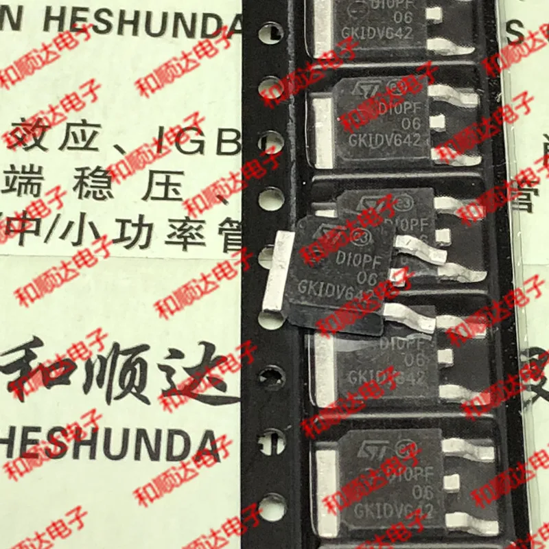 /5 шт/D10PF06 STD10PF06 TO-252-60 V-10A