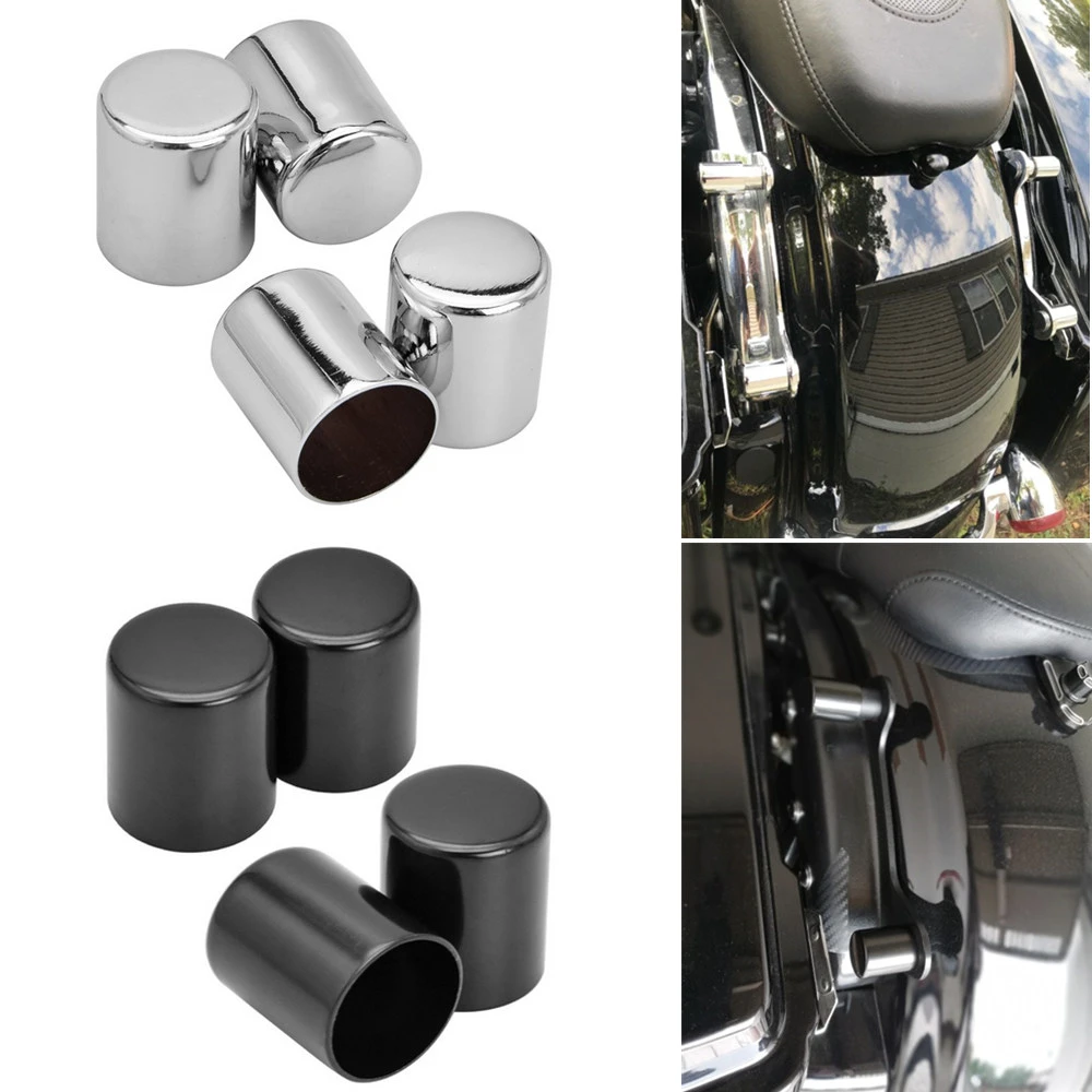 Chrome Docking Hardware Point Cover For Harley Road King Electra Street Glide