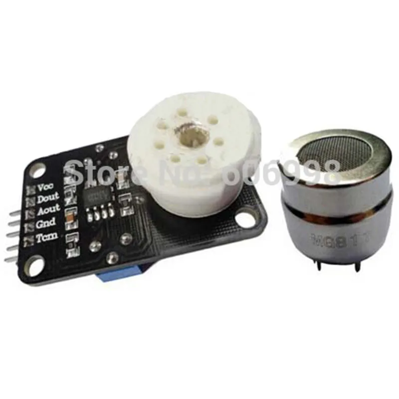 

CO2 Sensor MG811 Carbon Dioxide Sensor Gas Detection Sensor Module Voltage Type