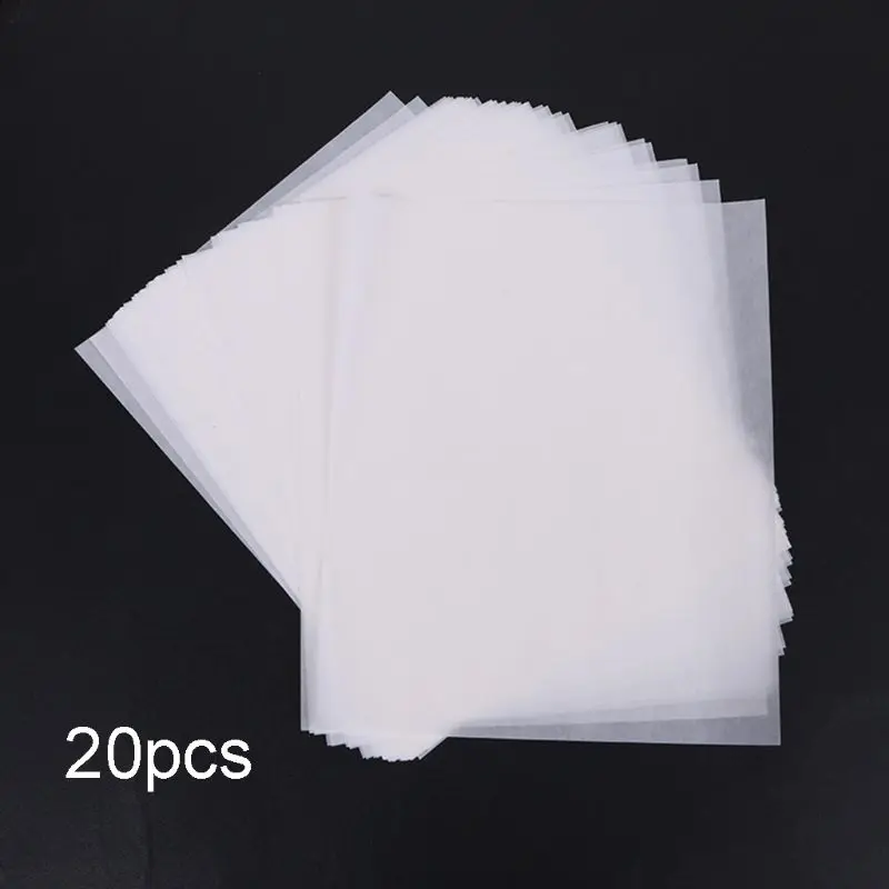 

Thick Sheets for Heat Press Craft Heat Transfer Sheet 20PCS Reusable Applique Pressing Sheet for Ironing Heat Resistant