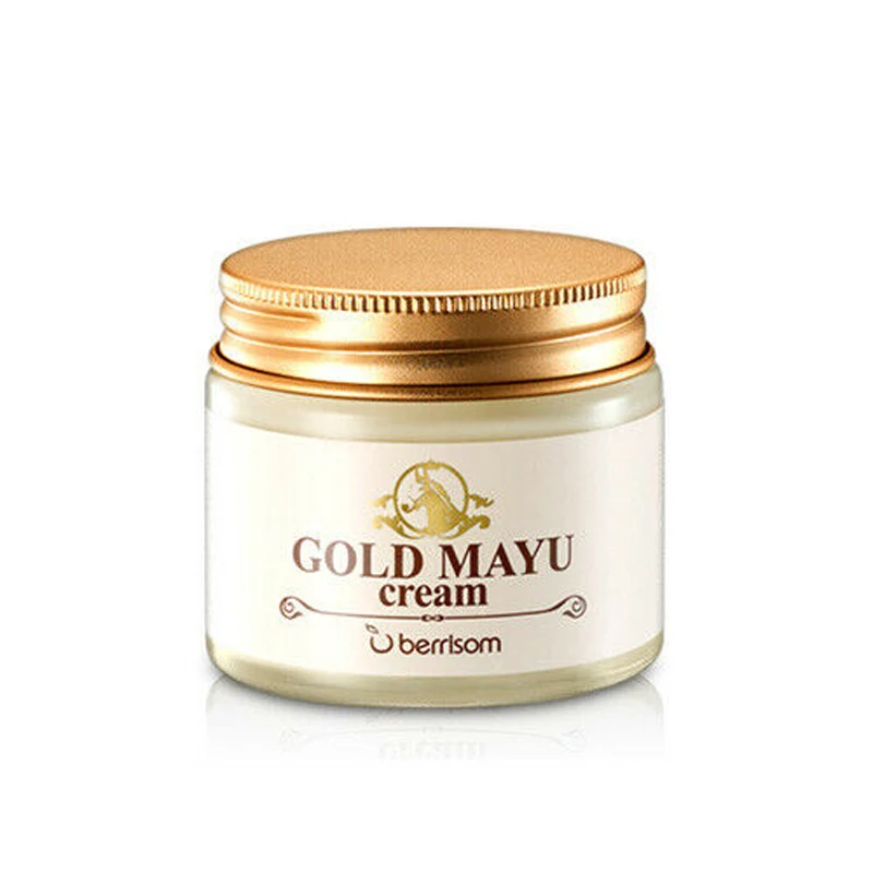 

BERRISOM Gold Mayu Cream 70g Moisturizing Cream Hydrating Anti Wrinkle Whitening Firming Skin Care Scar Acne Treatment Cream