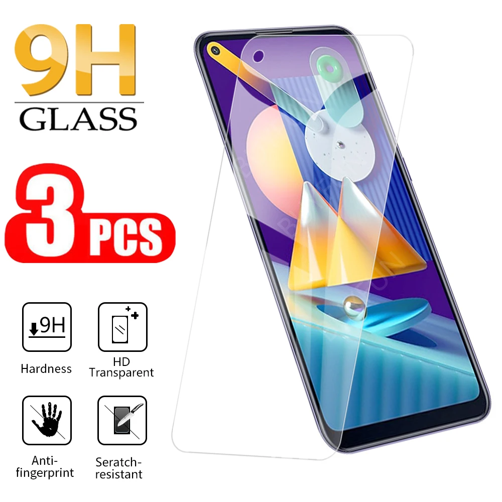 3 шт. закаленное стекло для Samsung Galaxy M11 защита экрана на Защитное пленка телефона |