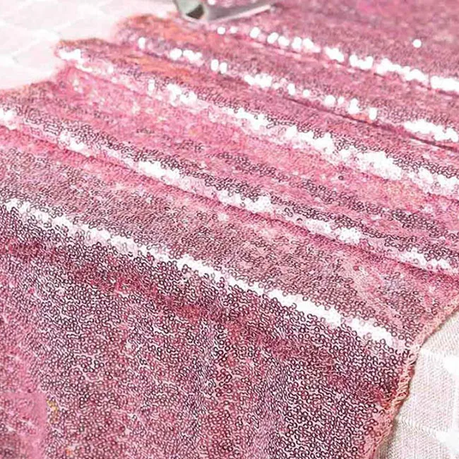 Rose Pink Gold 125x200 см блестящая круглая скатерть с вышивкой из блесток скатерть прямоугольная скатерть для стула свадебное украшение для вечеринки Рождество - Цвет: Rose Pink Gold