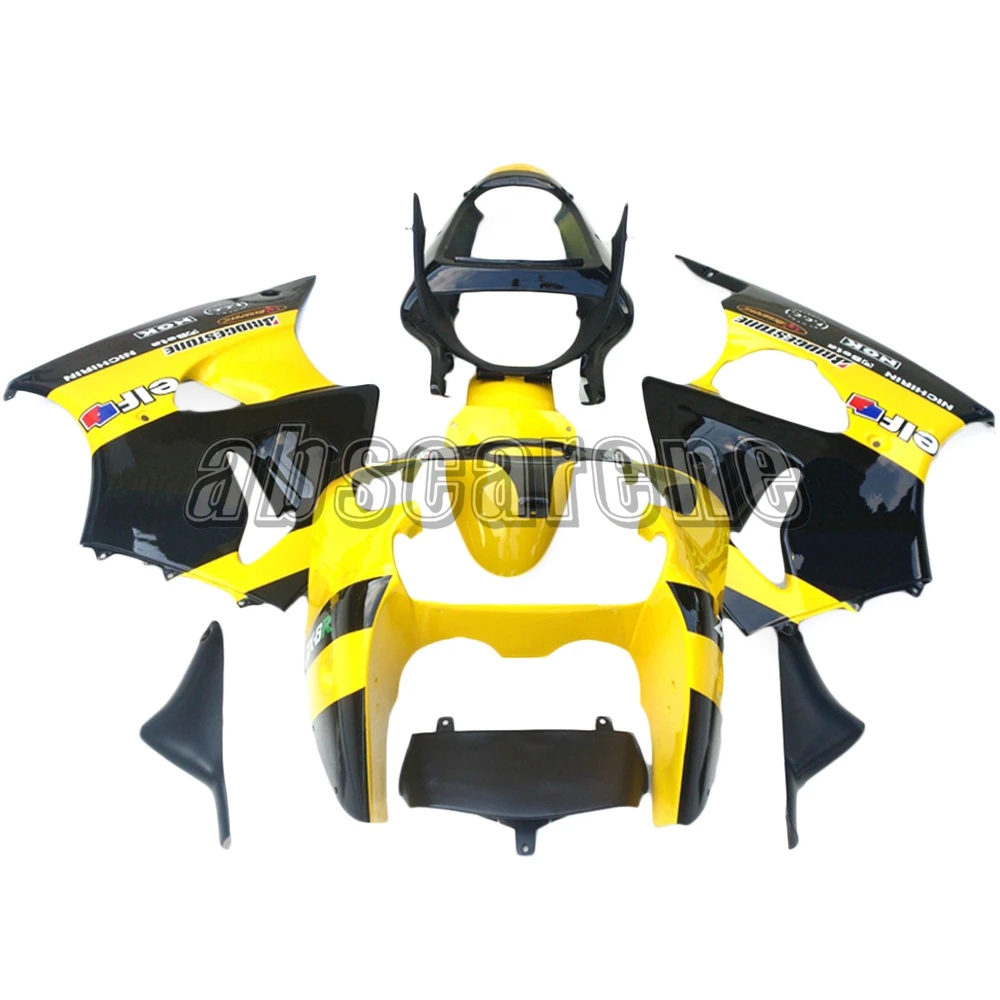 Полный обтекатель для Kawasaki ZX-6R 2000 2001 2002 ZX 6R 00 01 02 пластиковые мотоциклетные чехлы