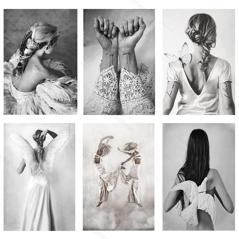 

Ballet Girls Scandinavia Posters And Prints Wall Art Decorative Picture Canvas Painting For Living Room Home Decor Unframed