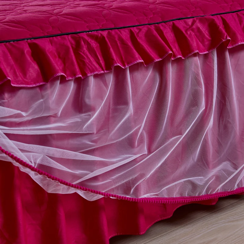 Новинка 2019 хлопковое стеганое покрывало простыня наволочки 2/3 шт роскошное