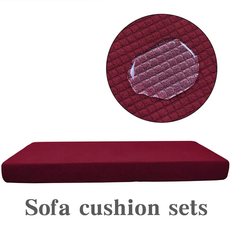 Из Полар-флиса эластичный для дивана чехол для дивана Гостиная мебели канапе протектор чехол Чехол для 1/2/3/4 сиденья - Цвет: red