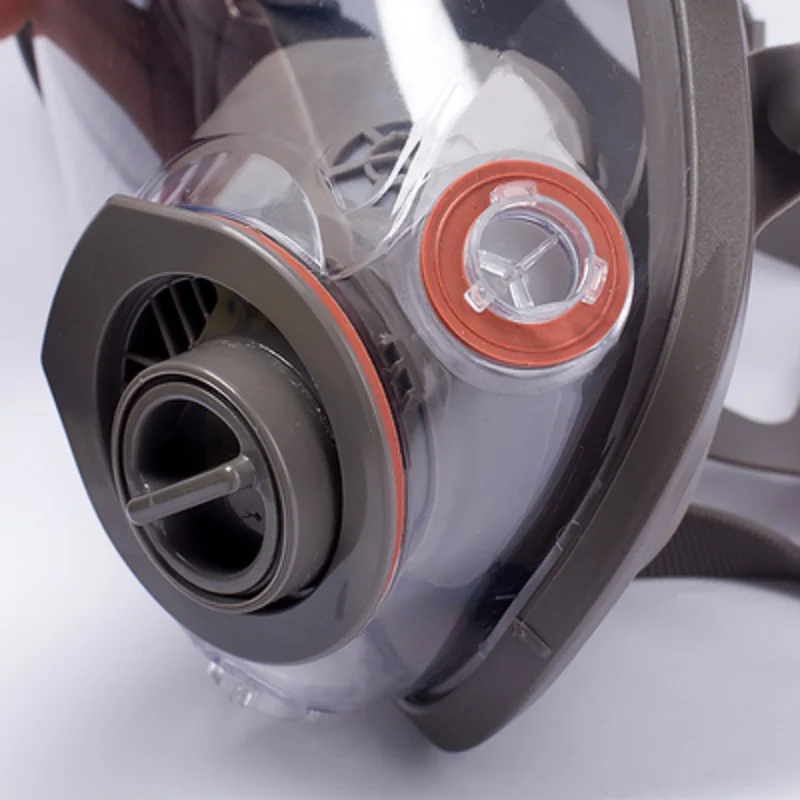 Полностью закрывающая лицо противогаз репиратор 6800 с трубкой 0 5 м российские