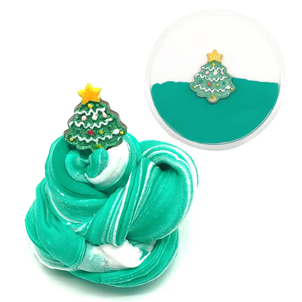 Многоцветный Рождественский Снеговик Mud Vent игрушки DIY Цветная глина Декор реквизит коллекция игрушка забавные украшения красивые