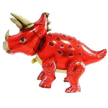 

Kids Party Balloons Foil Mylar Balloon Triceratops For Wedding Party Supply Animal Balloons Inflatable Toys