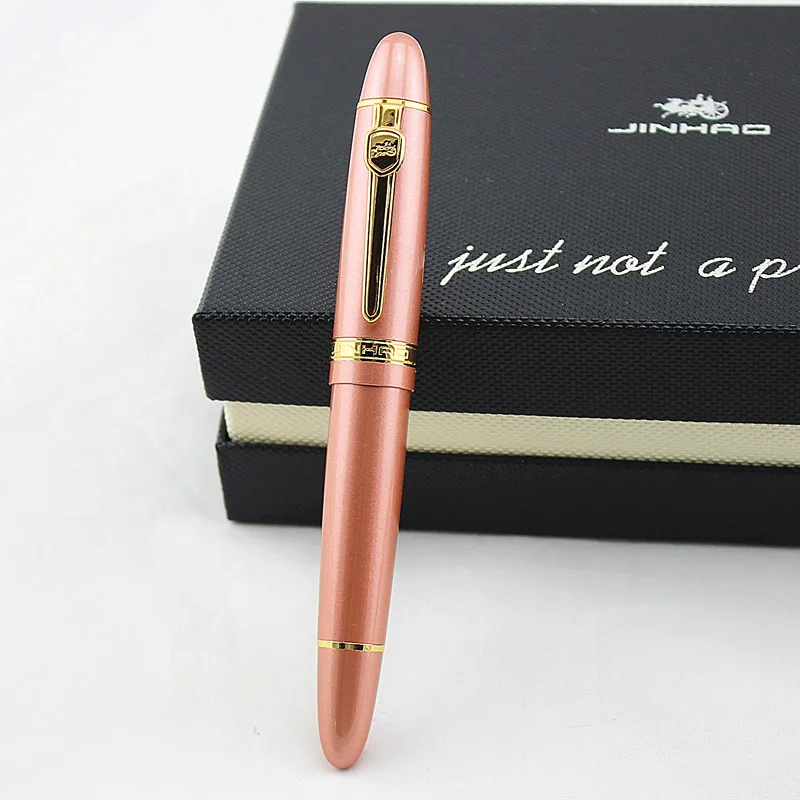 Высококачественная Роскошная Авторучка JINHAO 159 ручка металл 0,5 мм средние чернильные ручки бизнес школьные офисные принадлежности Canetas - Цвет: F