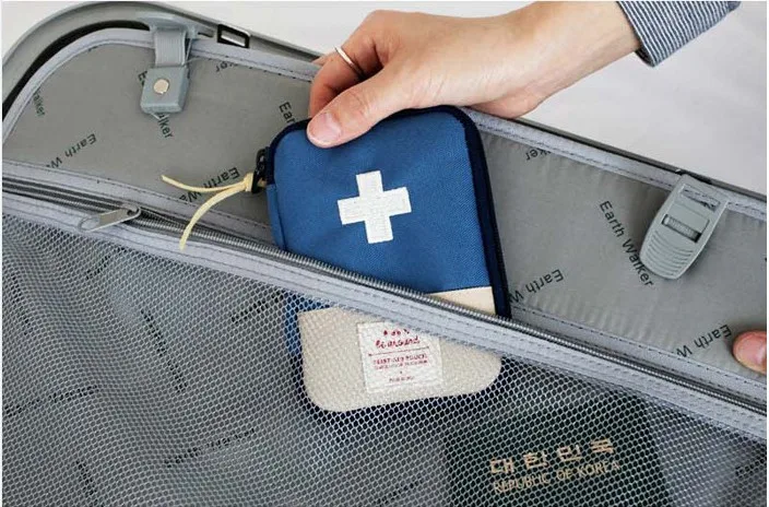 Портативная мини-сумка для хранения лекарств, аптечка первой помощи, дорожный набор для кемпинга, полезная походная сумка для выживания в чрезвычайных ситуациях, чехол для таблеток