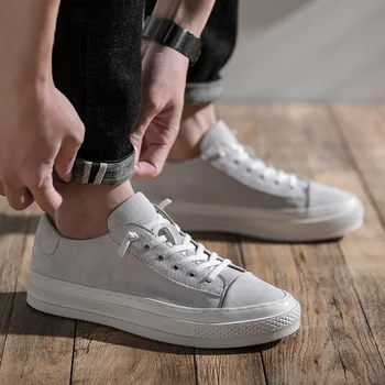 

Loafers Moccasins Flats Shoes Men Luxury Vogue Pop Tide Fashion Nice Autumn Casual Lace Up Shoes Men Leather Walking Boat Shoe