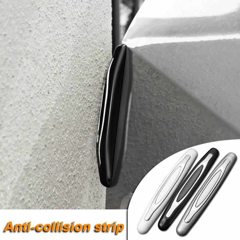 4Pcs/Set Car Door Edge Guard Strip Protector Anti-collision Trim Sticker_BJ 