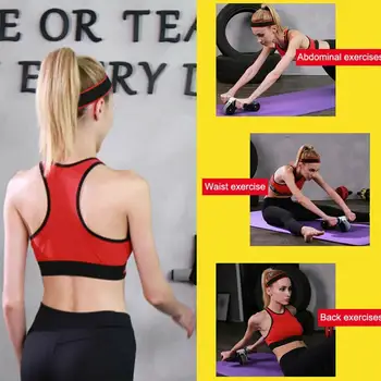 

Abdominal Wheel Mute Abdominal Muscle Wheel AB Wheel Abdomen Exercise Fitness Muscle Equipment Roller Abdominal Sports AB R W7R6