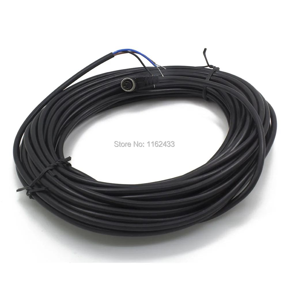 

FSC8-FB-3 M8 sensor connector 3pins bend female head 10m PVC cable for M8 NPN PNP proximity sensor switch