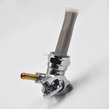 

Fuel Valve chrome petcock fit for Harley Davidson Petcock Right Outlet Spigot Custom Sportster