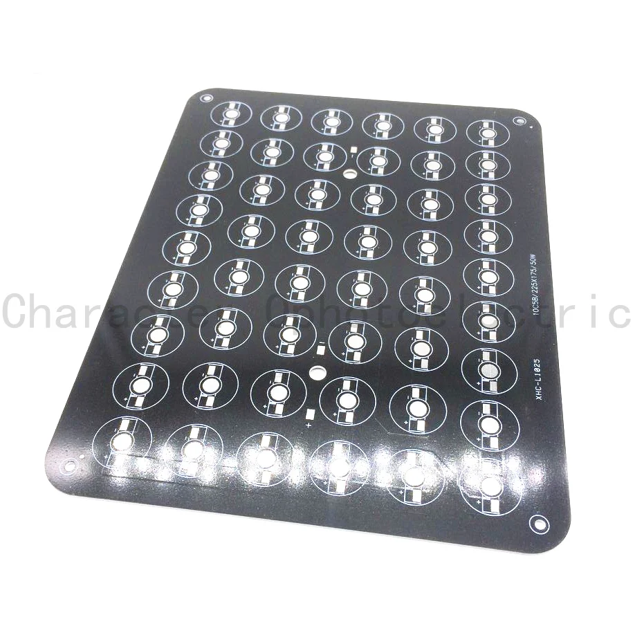 50 Вт 10x5 225*175 мм алюминиевый PCB монтажная плата за 50 шт х 1 Вт, 3 Вт высокой мощности Мощность светодиодный