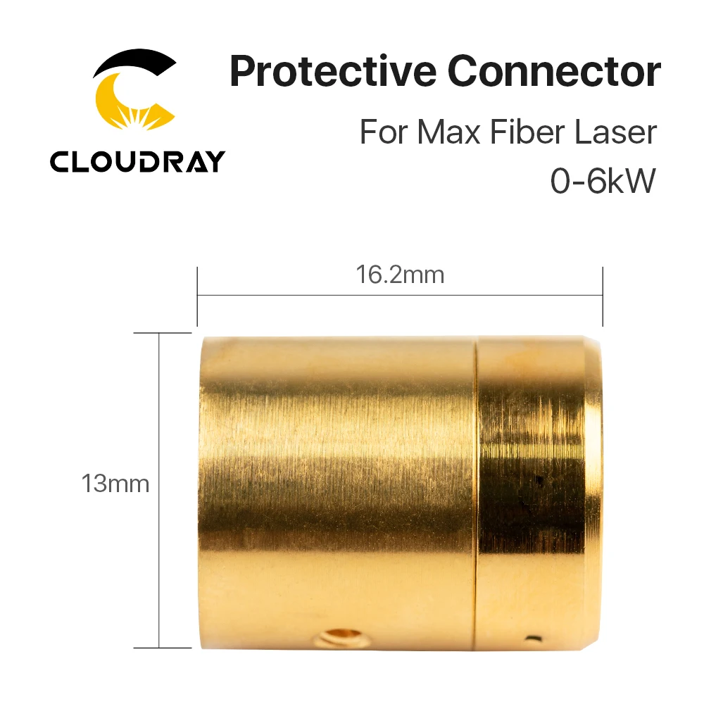 Cloudray Max волоконный лазерный источник 2-6KW выходной защитный разъем группа линз для максимального волоконного лазерного источника