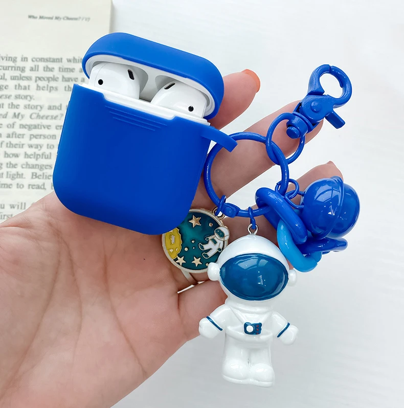 Мультфильм кукла космонавт силиконовый Bluetooth чехол для наушников для Apple AirPods Pro Ультра-тонкий милый защитный чехол для зарядного устройства