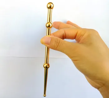 

Acupoint Pure copper 16cm pen rib bar foot pedicure fitness massage meridian diagnosis treatment acupuncture point ear probe rod