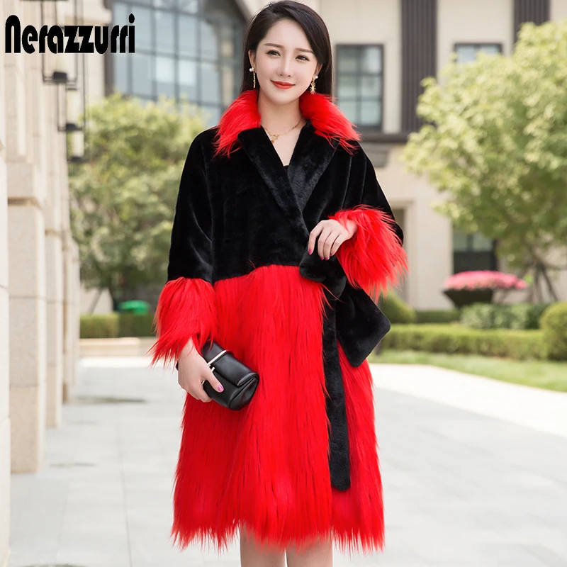 Nerazzurri Winter long warm soft oversized wrap