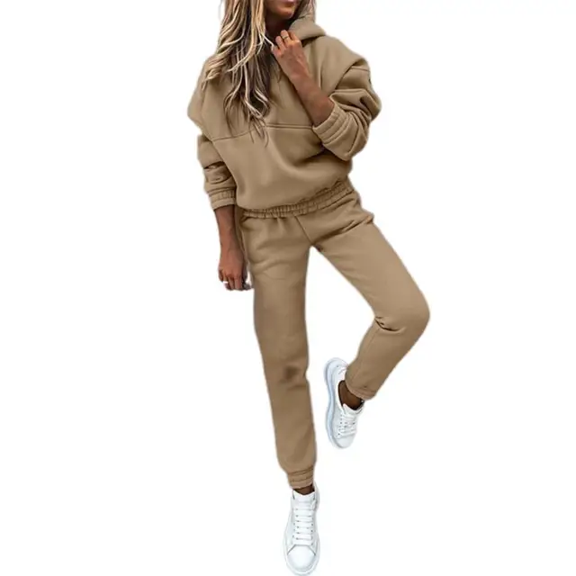 Long Sleeve Hoodie Sweatpants Set 