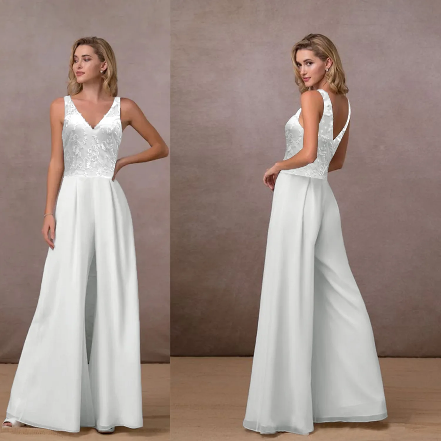 Rocwickline New Autumn & Winter Women's Jumpsuits Sexy & Club Solid V-Neck Spaghetti Strap Slim Ruffles Elegant Formal Jumpsuits