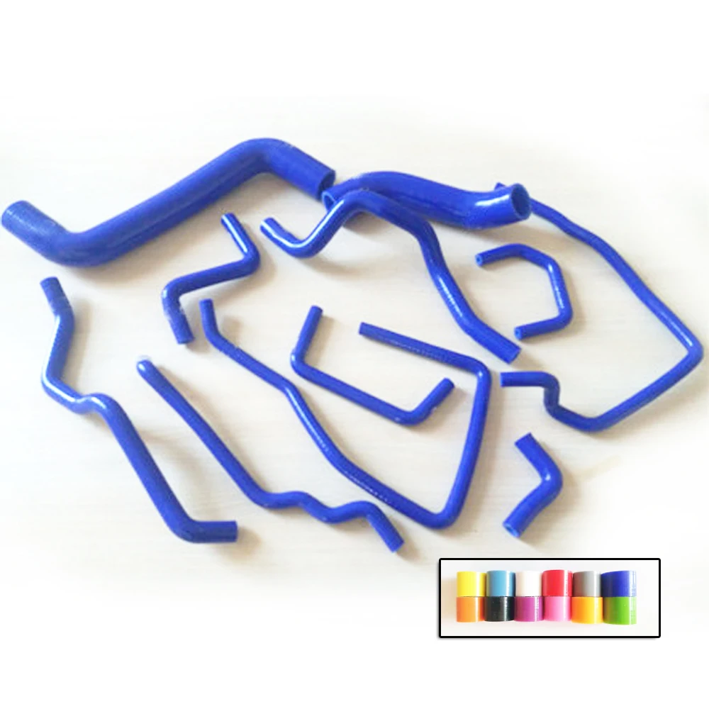 

11 шт. для SUBARU IMPREZA WRX/STi GDA/GDB EJ207 00-07 комплект силиконовых шлангов радиатора