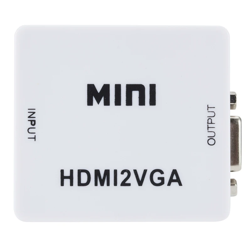 VGA к HDMI Full HD 1080P видео конвертер адаптер для ПК ноутбука DVD ТВ Горячая