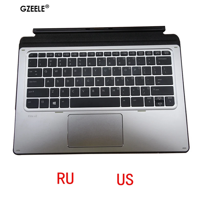 Teclado Retroiluminado para hp Elite x2 1012 g1 com Touchpad Hstnn-d72k 845651-b31 846748-b31 us ru Novo