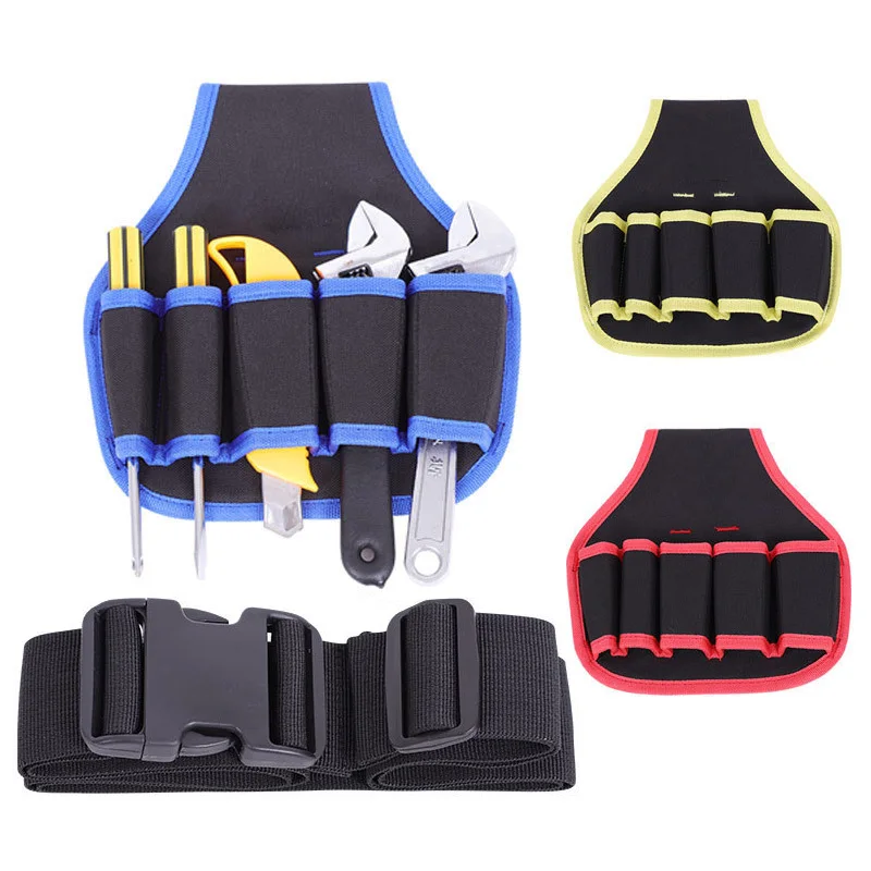 

Многофункциональная сумка для инструментов электрика работа поясная сумка Пояс для инструментов "сделай сам" 600D Оксфорд коробка для хранения одежды мешочек с держателем инструмент организатор