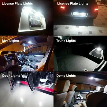 

180° beam angle Car LED lights Door lights White Color 27 LEDS Lamp Night