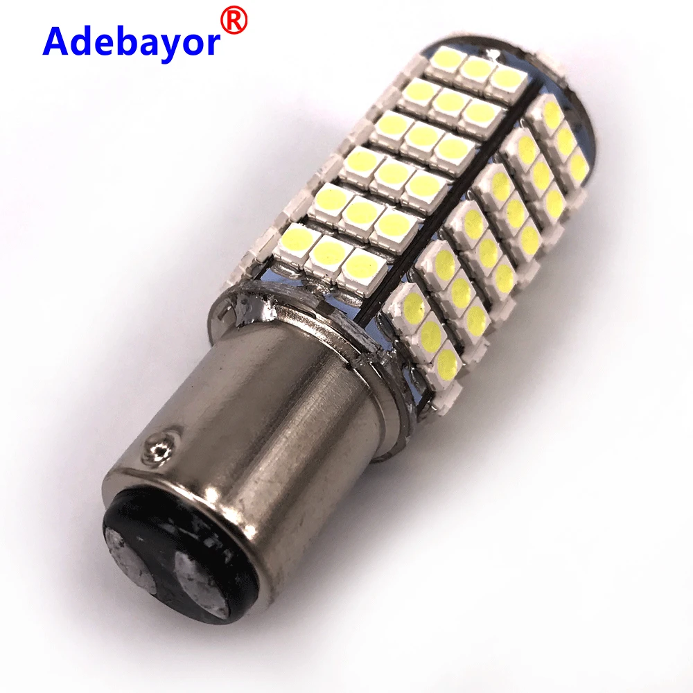 2PCS ڵ 1157 BAY15D 120 LED 3528 SMD 12V ڵ 극ũ Ʈ  Ʈ   Ʈ 극ũ ȭƮ