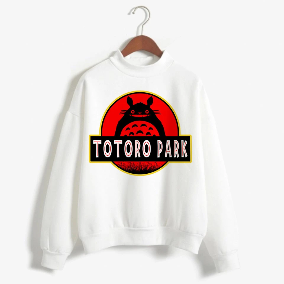 Женская толстовка в стиле Харадзюку Totoro Studio Ghibli милая забавная с мультяшным