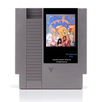 

Bubble Bath Babes 72 Pins Game Card For 8 Bit Game Player
