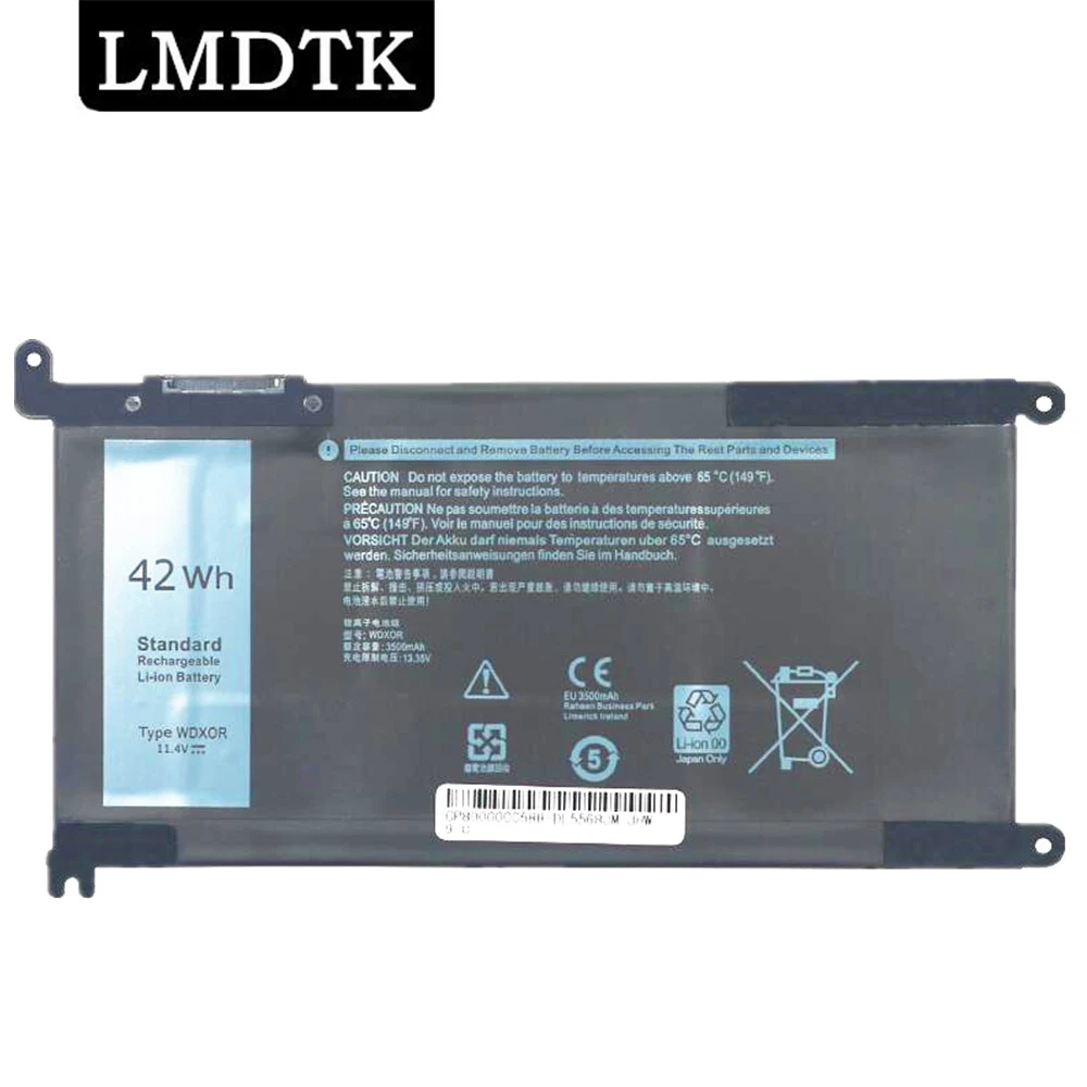 Lmdtk New Laptop Battery For Dell Inspiron 13 5000 5368 5378 7368 14 7000 7560 7460 5567 15mf Pro 1508t Fw8kr Wdx0r Wdxor Laptop Batteries Aliexpress