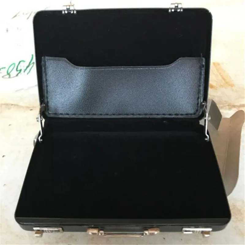 1PC New Aluminum Storage Box Business ID Credit Card Holder Mini Suitcase Bank Card Box Holder Jewelry Case Organizer Rectangle