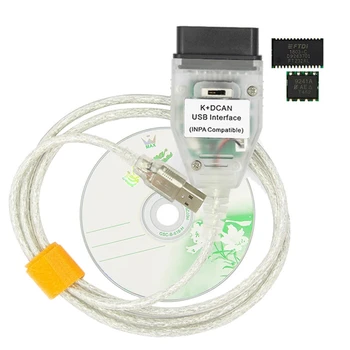 

Inpa K+Can Ftdi Ft232Rl Chip With Switch For Bmw Scanner Inpa K Dcan Usb Cable Obd2 Diagnostic Interface