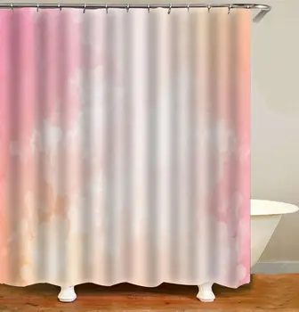 

Color Shower Curtain Creative Waterproof Anti-Fog 3D Digital Printing Polyester
