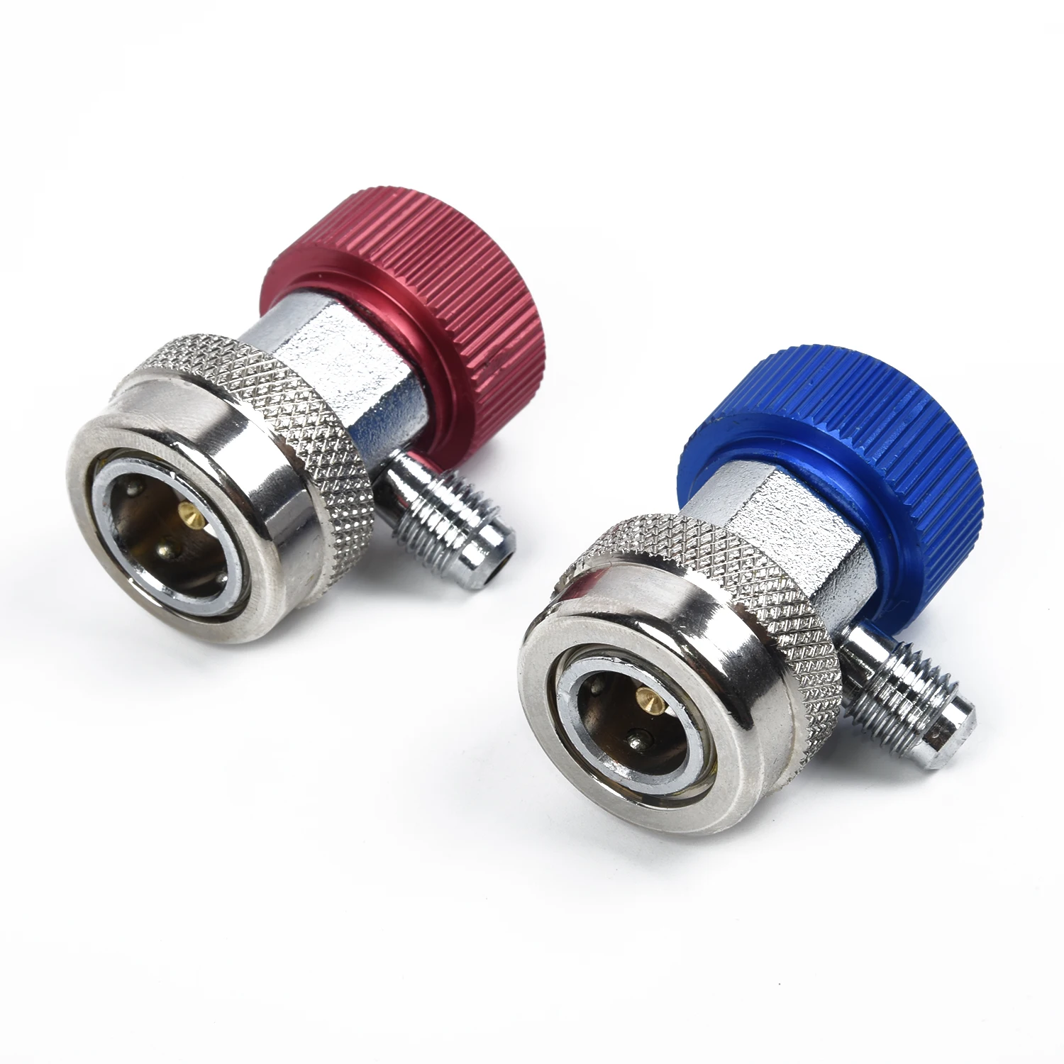 Адаптер кондиционера соединители Быстрые соединители высокого и низкого давления металлические аксессуары A/C R134a
