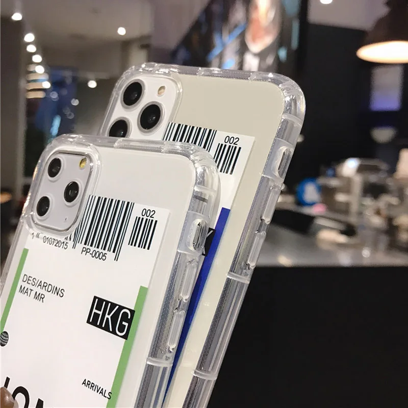 Handyhulle Case Flugticket Air Ticket Apple Iphone 7 8 11 Pro Xr