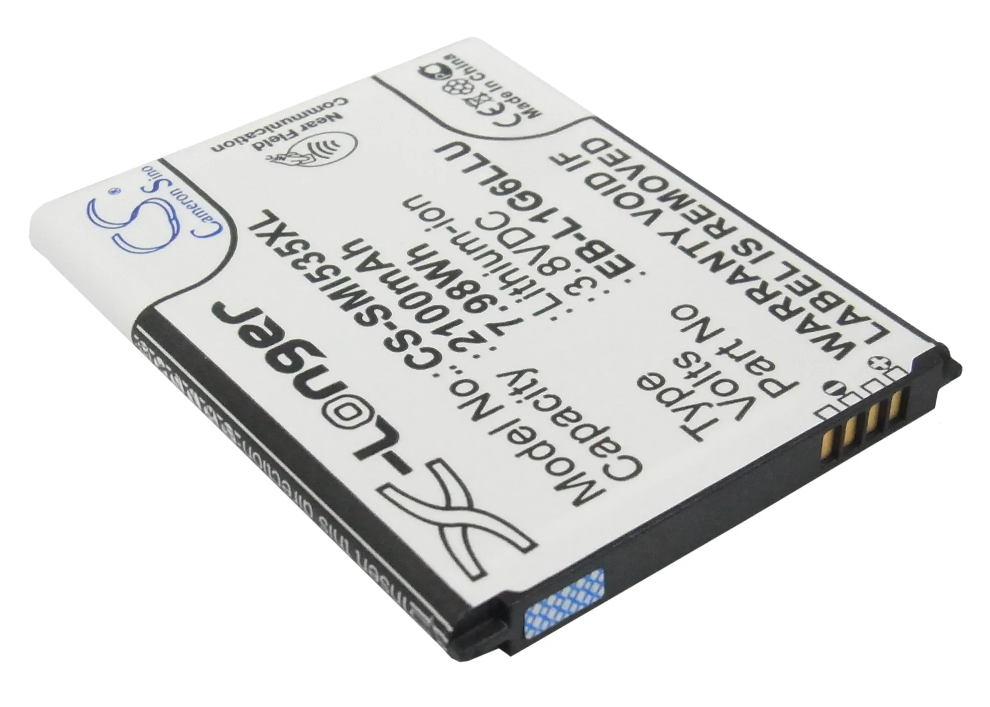 Обновленная батарея Cameron Sino для T Mobile EB L1G6LLUC SGH T999V 2100 mAh/7.98Wh|Аккумуляторы мобильных