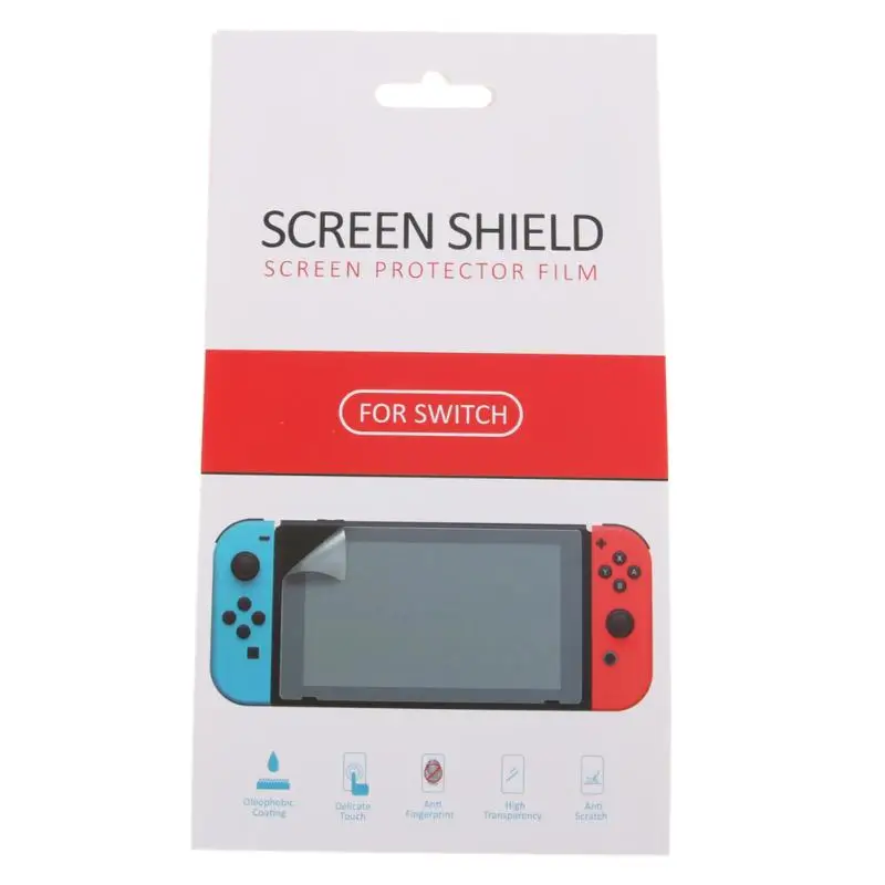 2 шт Защитная пленка для экрана для nintendo Switch защитная пленка против царапин HD ультра прозрачная защитная пленка для экрана Аксессуары для игр