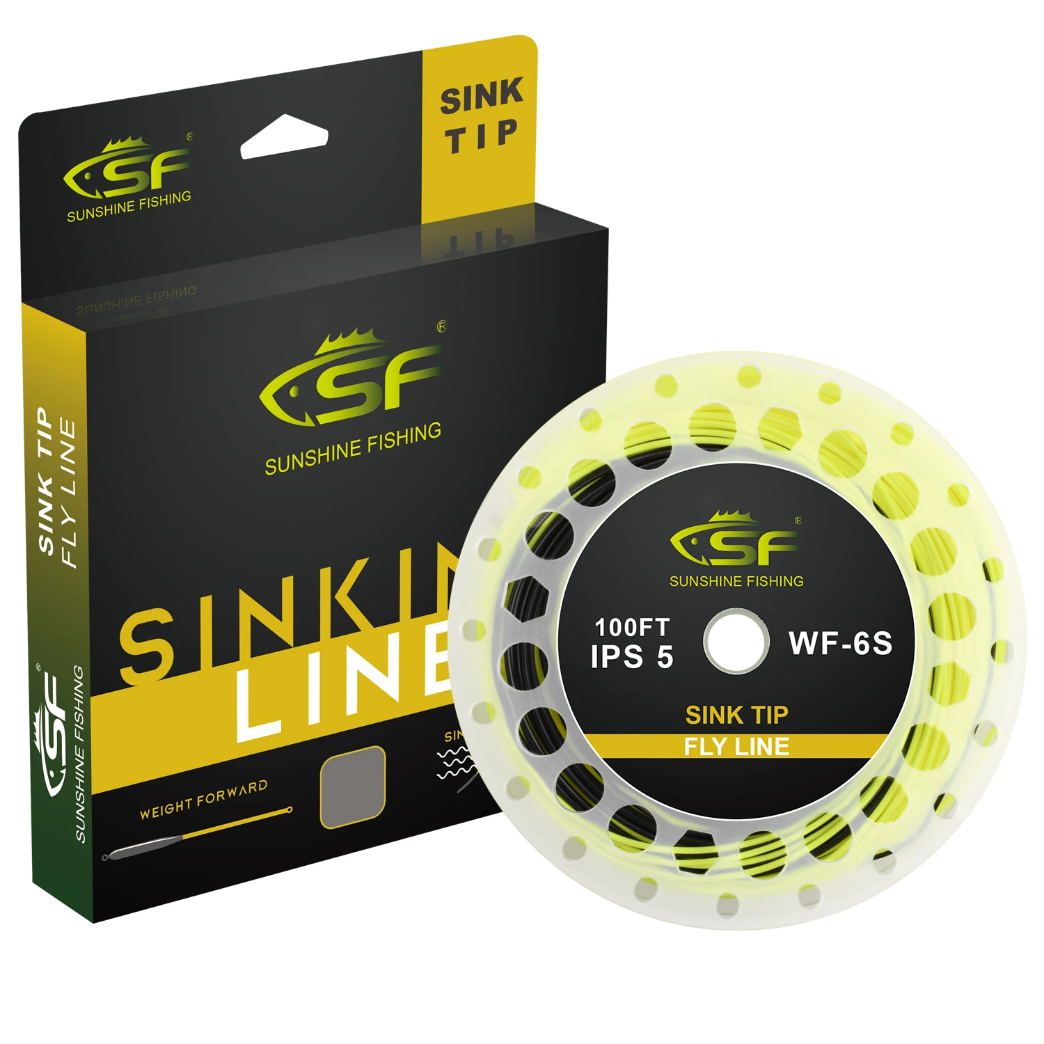 Sf Hiviz Sinking Tip Line Ips5 Fly Line Fly Fishing Line Weight