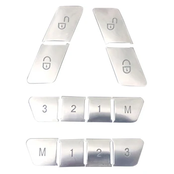 

Car Seat Durable Wear Resistant Replacement Parts Anti Scratch Switch Button Cover Dustproof Full Protection For Mercedes